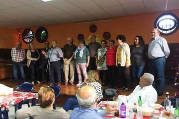 Almuerzo navideño de la AV Cristo de Telde